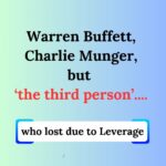 Warren Buffett, Charlie Munger and ‘the third person’ ?