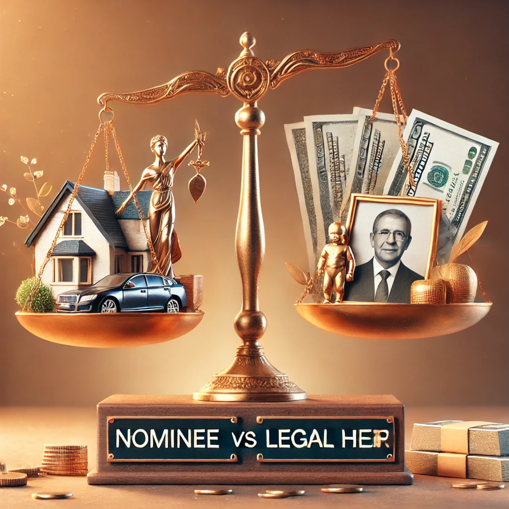 Nominee
Legal Heir
